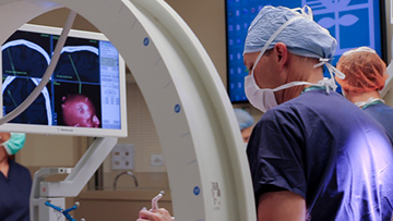 Deep brain stimulation is being used to treat Essential Tremor and Parkinson’s disease.